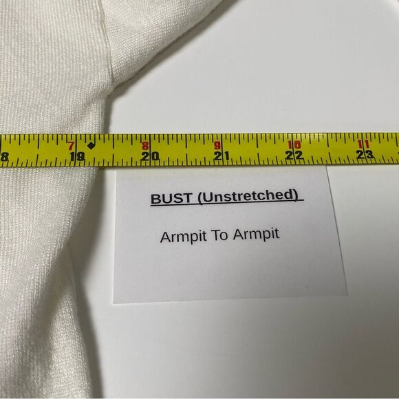 Soft Surroundings Margulies Tunic Sweater In Ivory Pearl Women's Size Small - Picture 12 of 14